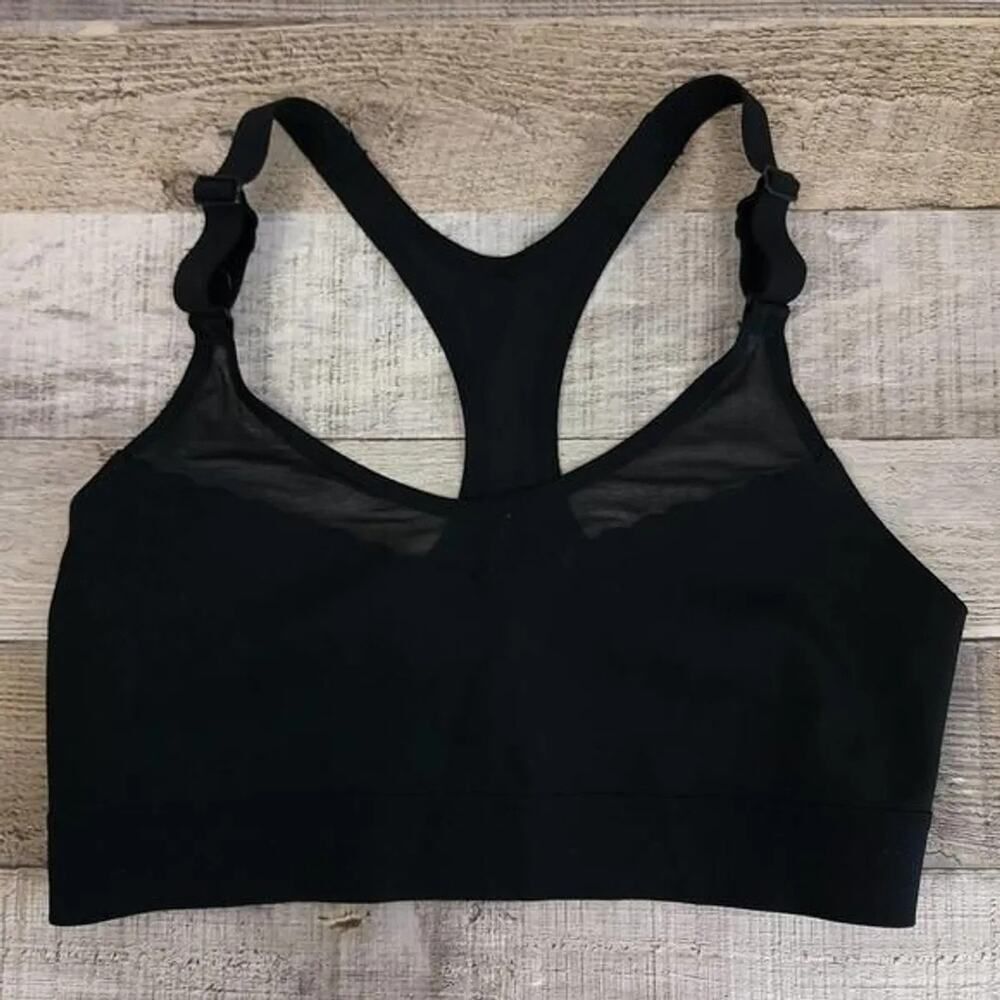 Victoria's Secret Black Racerback Sports Bra S - Picture 3 of 10